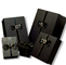 衣服のためのGelebor真珠光沢の黒いボール紙のギフト包装箱